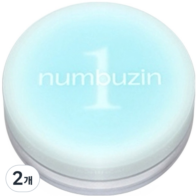 Numbuzin 泛酸護膚100柔焦蜜粉 7g, 2個