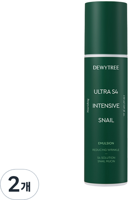 듀이트리 울트라 S4 인텐시브 스네일 에멀전, 150ml, 2개