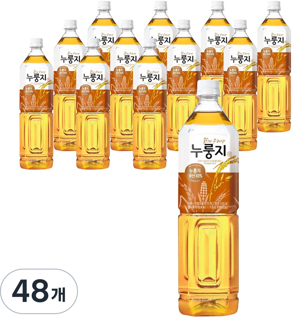 웅진 누룽지차, 1.5L, 48개