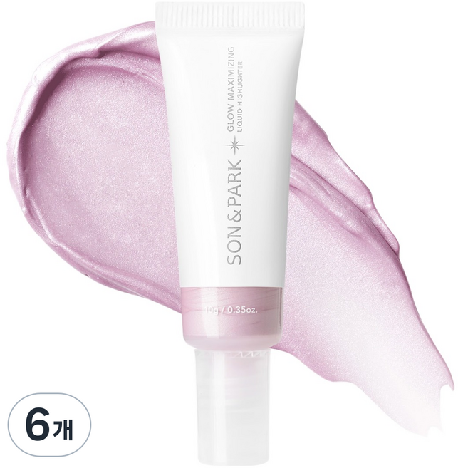 손앤박 글로우 맥시마이징 리퀴드 하이라이터 10g, 6개, 03 라벤더라이트