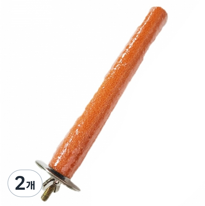 앵무새 발톱갈이 횃대 중소형 18Cm 01722, 랜덤발송, 2개