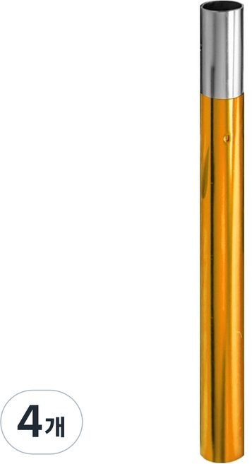 BUCK703 延長天幕營柱 鋁製 金色, 4個