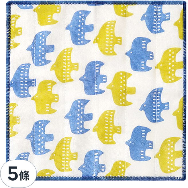 KOKUBO 小久保八重紗擦拭布飛鳥 30 x 30cm 吸水速乾 廚房清潔好幫手, 5條