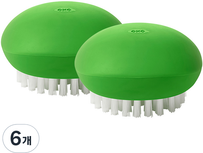 옥소 굿그립 야채 브러쉬 혼합색상, 1개입, 6개