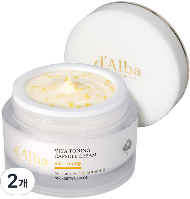 달바 비타 토닝 캡슐 크림, 55g, 2개