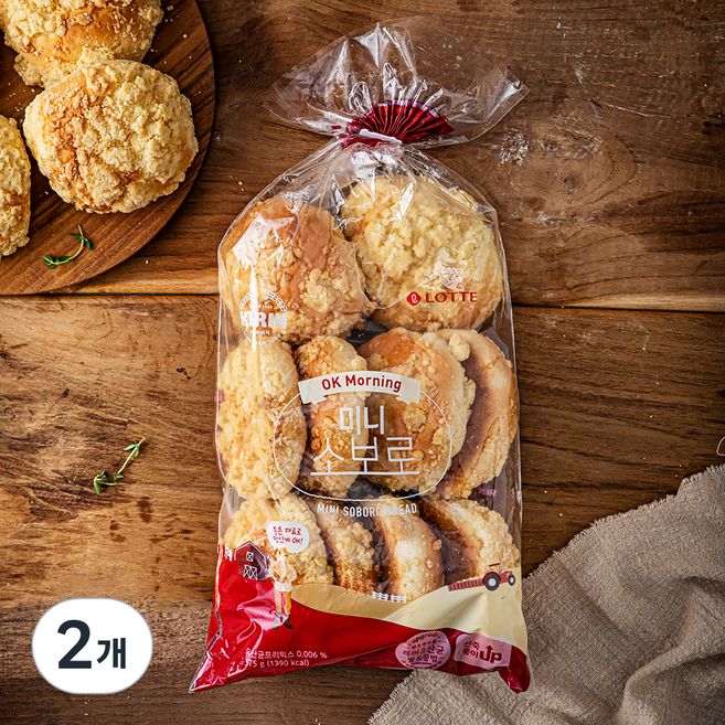 기린 미니 소보로, 37.5g, 10개입, 2개