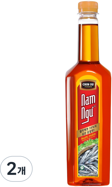 친수 남늑 피쉬소스, 300ml, 2개