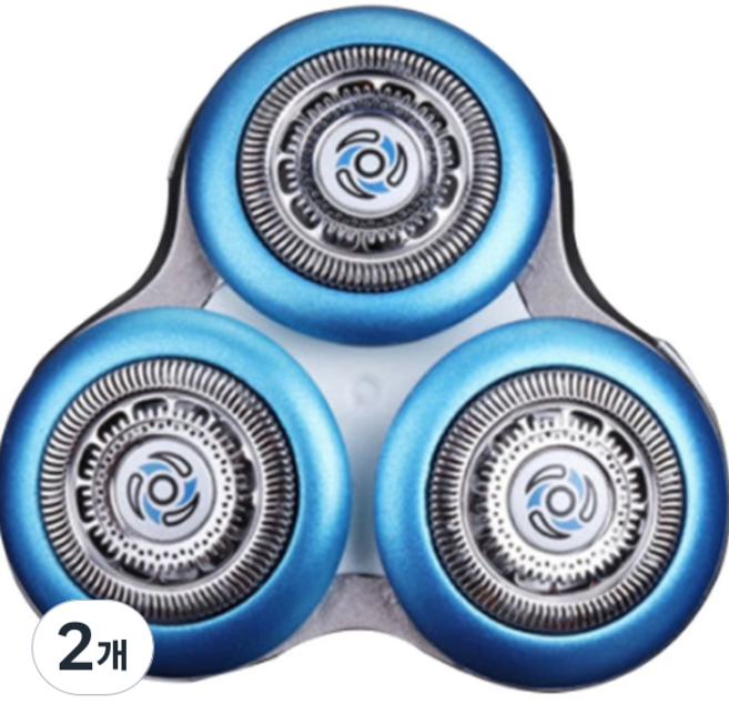 RenewTech 飛利浦電動刮鬍刀 S7000 系列相容刮鬍刀頭, SH70, 混合顏色, 2個
