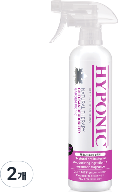 하이포닉 키토산 반려동물 탈취제 걸리시, 500ml, 2개