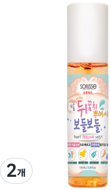 소프리스 풋필링 미스트, 2개, 100ml