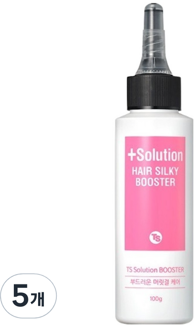 TS 솔루션 헤어 실키 부스터, 100g, 5개
