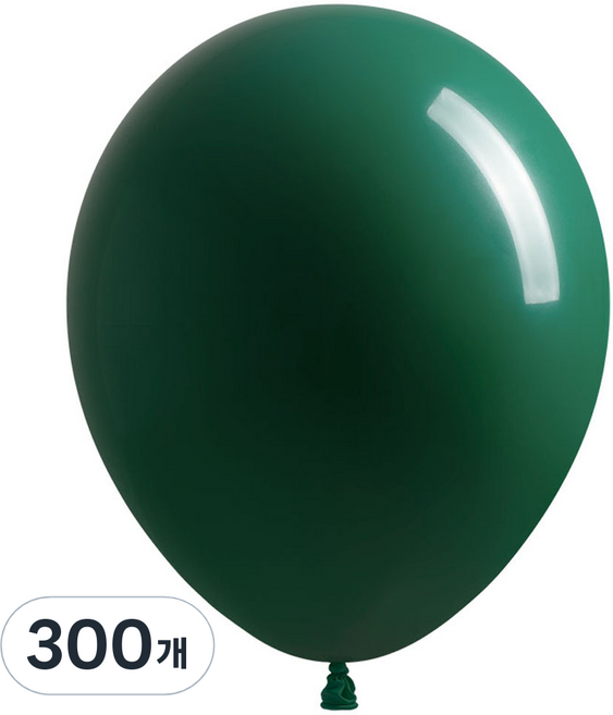 조이벌룬 풍선 13cm, 056 포레스트그린, 300개