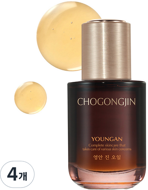초공진 영안 진 오일, 30ml, 4개