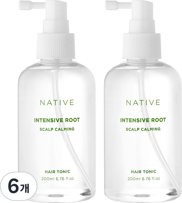 AVCA Native 強效髮根鎮靜頭皮護理 緩解掉髮症狀養髮液, 6個, 200ml