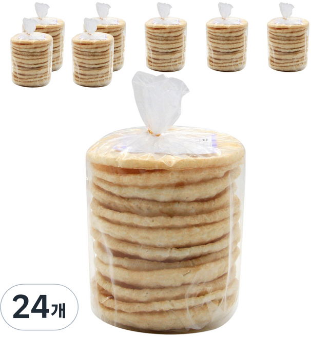 웰링스 누룽지 뻥튀기, 70g, 24개