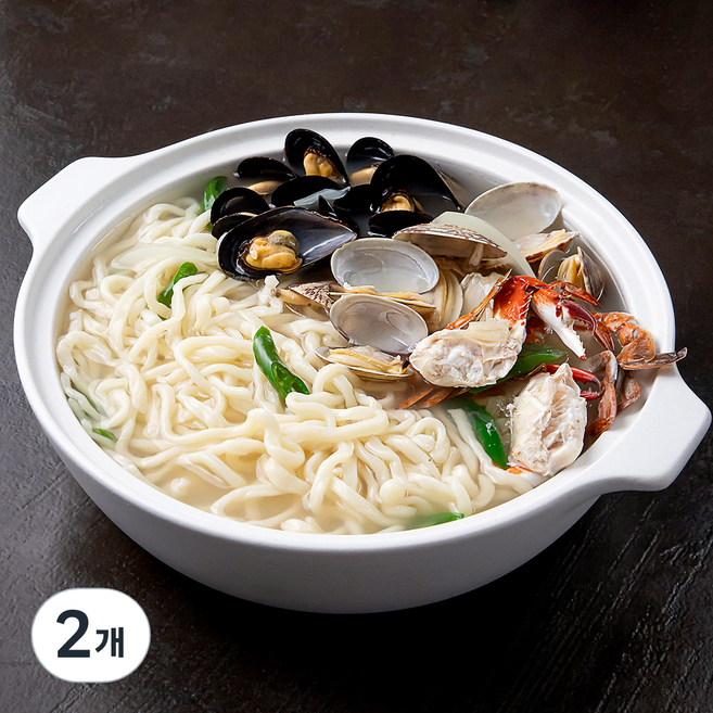 바다자리 푸짐한 해물칼국수(3~4인분), 750g, 2개