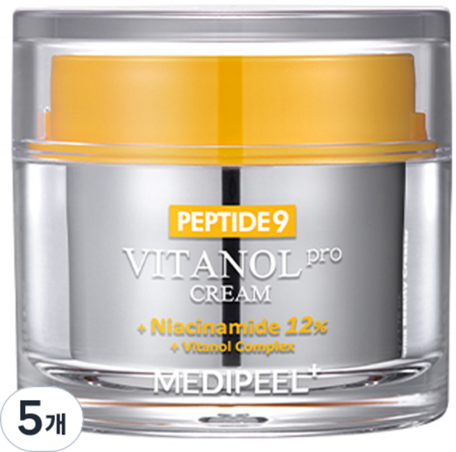 메디필 펩타이드 9 비타놀 크림 프로, 5개, 50g