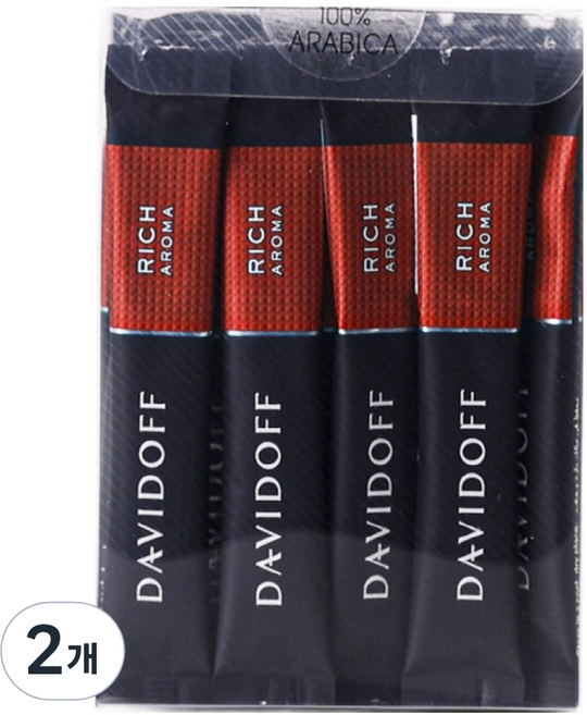 다비도프 리치 아로마 원두커피스틱, 1.8g, 2개, 50개입