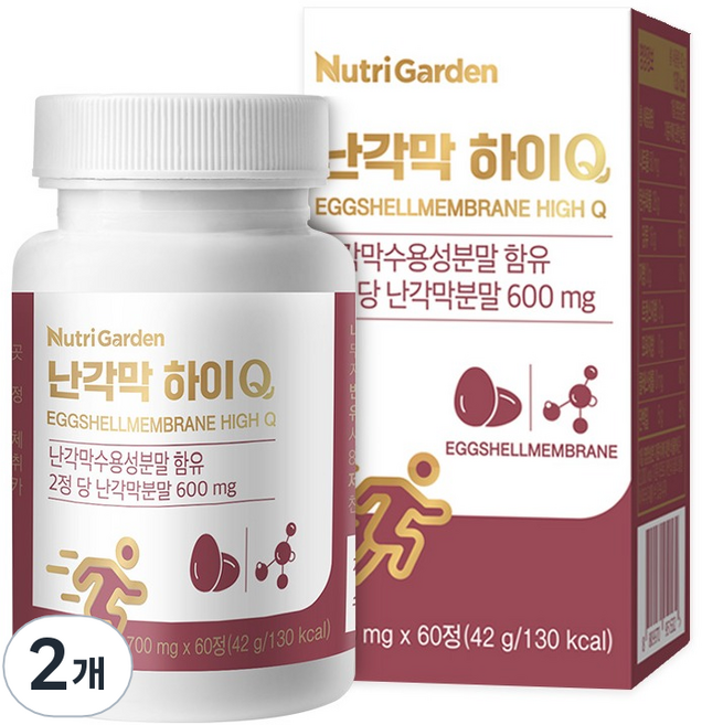 Nutri Garden 卵殼膜 High Q, 2個, 60錠