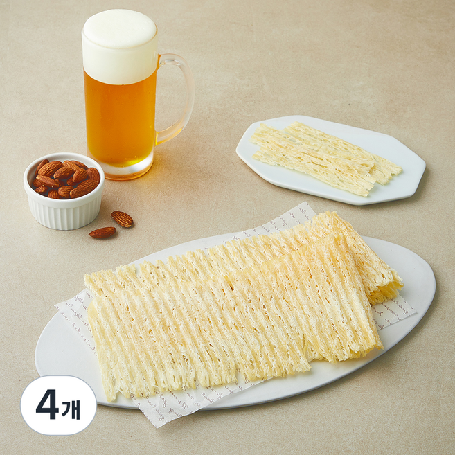 더먹다 버터왕 오징어구이, 4개, 90g
