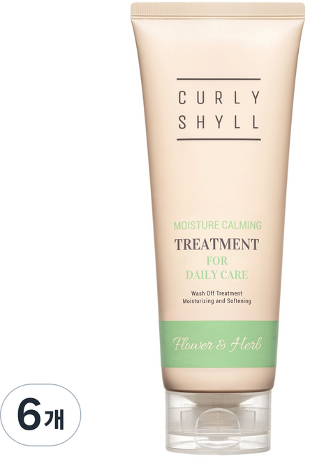 커리쉴 모이스처 카밍 헤어트리트먼트, 250ml, 6개