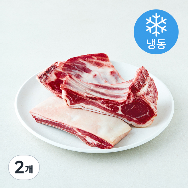 초램에프앤비 호주산 염소 고기 수육용 (냉동), 2개, 1kg