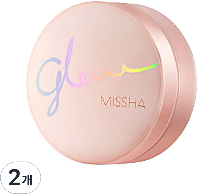 미샤 글로우 루미너스 루스 파우더 7g, 핑크, 2개
