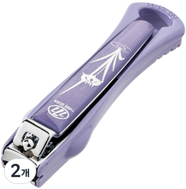 777 루이본 그립 굿 미끄럼 방지 손톱깎이 대형, 랜덤발송, 2개