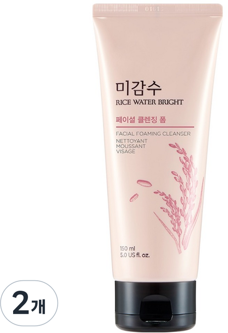 더페이스샵 미감수 브라이트 클렌징 폼, 2개, 150ml