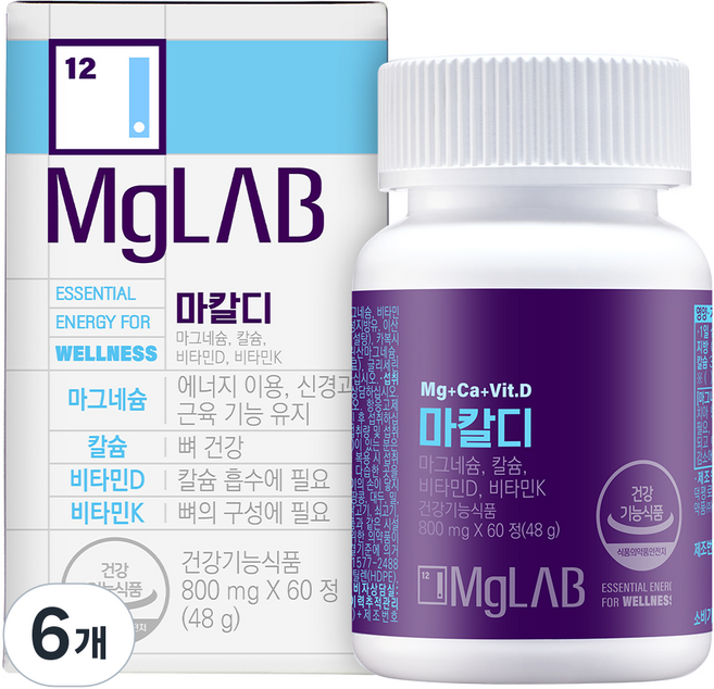 마그랩 마칼디, 6개, 60정