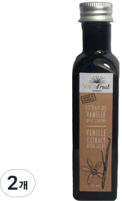 이홈베이킹 바니프뤼 바닐라 익스트랙, 75ml, 2개