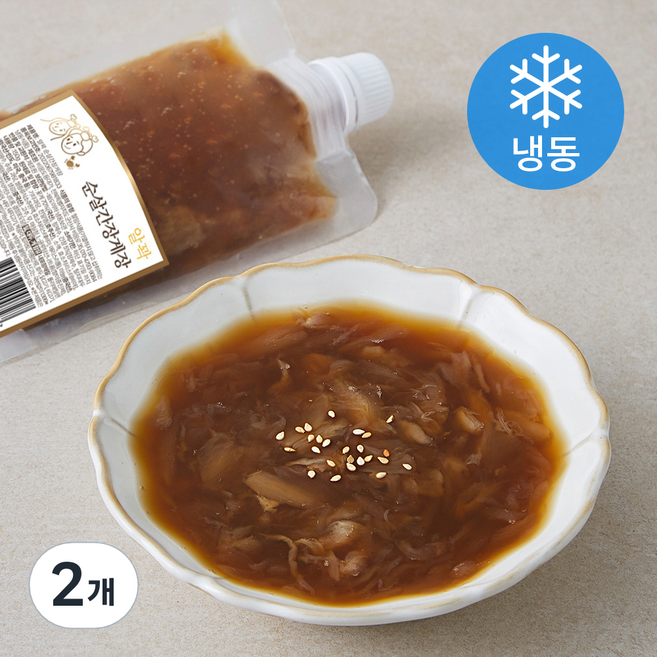 비응도등대가 알꽉 순살 간장게장 (냉동), 150g, 2개