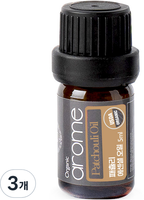 Arome 廣藿香精油, 3個, 5ml