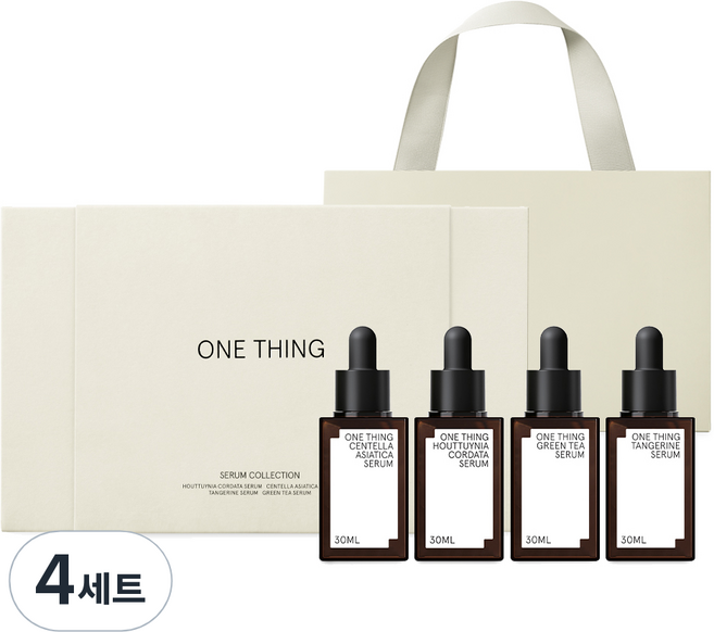 원씽 세럼 4종 선물세트 + 쇼핑백, 4세트