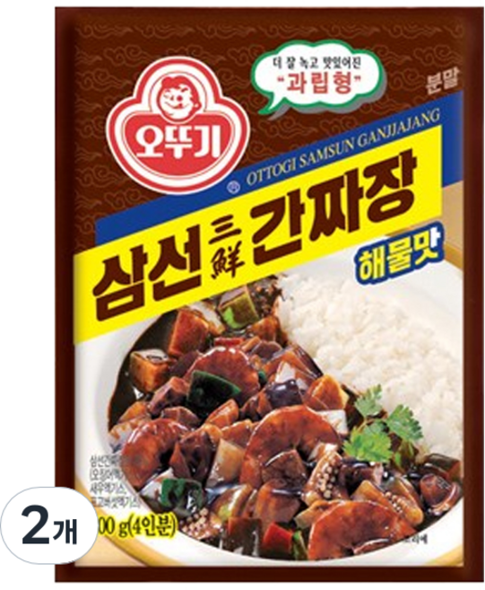 오뚜기 삼선 간짜장 과립형, 100g, 2개