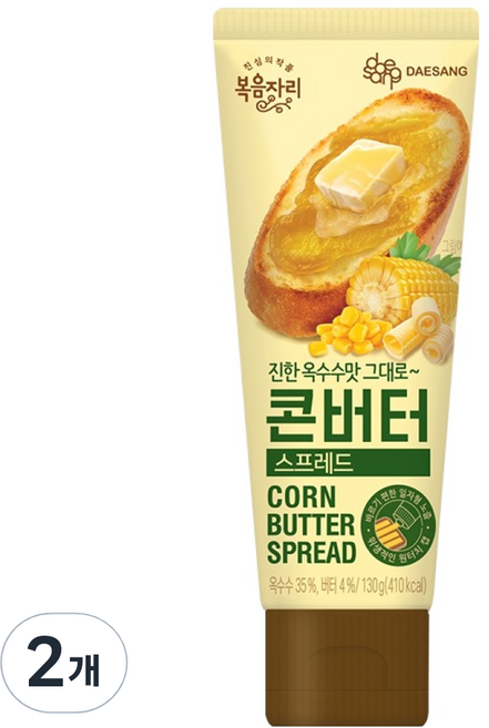 복음자리 콘버터스프레드, 130g, 2개