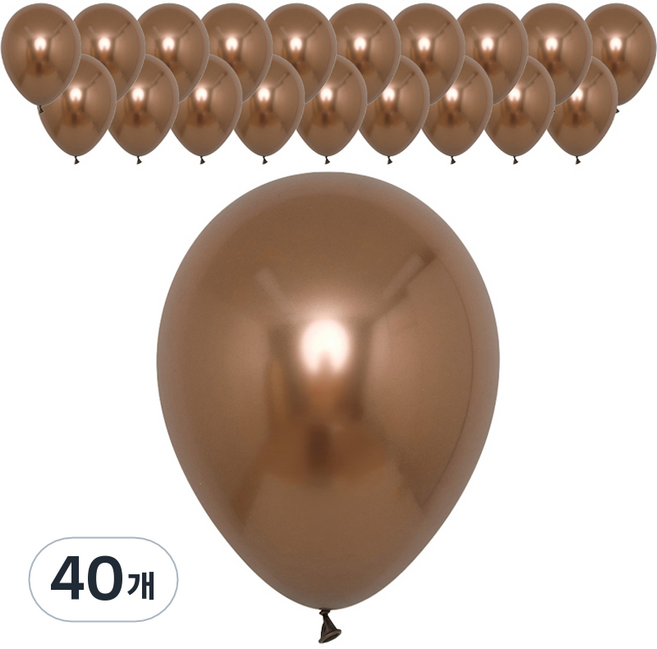 셈퍼텍스 풍선 30cm, 리플렉스 트러플, 40개