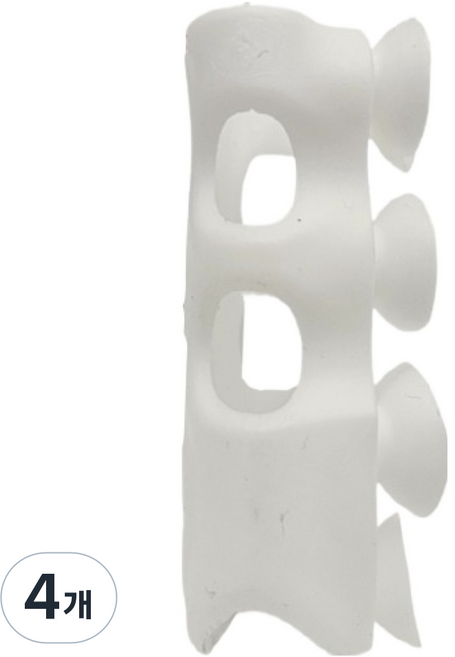 집사람 샤워기 흡착 홀더 거치대, 화이트