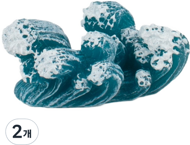 모모스 파도 모형 피규어, 2개