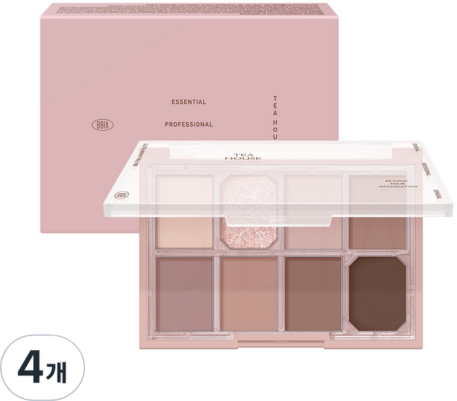 삐아 파이널 섀도우 팔레트 11g, 07 머랭, 4개