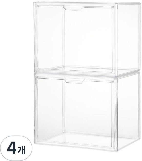 코멧 다용도 투명 쇼케이스, 4개