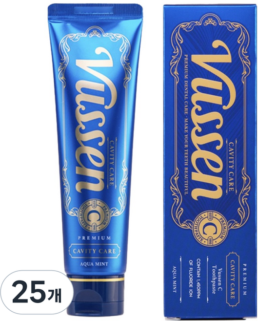 오스템파마 뷰센 C 충치케어 치약, 120g, 25개