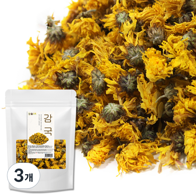 乾燥菊花, 100g, 1入, 3個