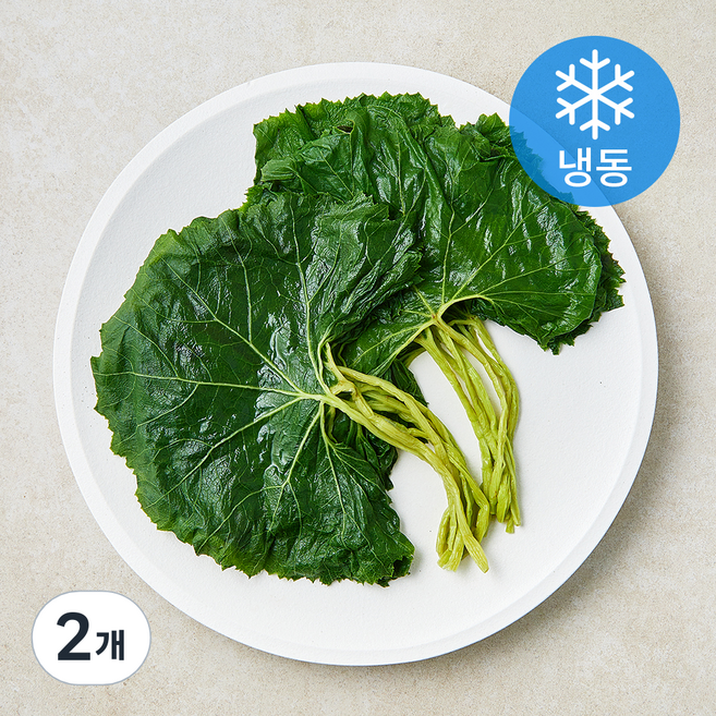 나물투데이 국내산 데친 머윗잎 (냉동), 2개, 800g