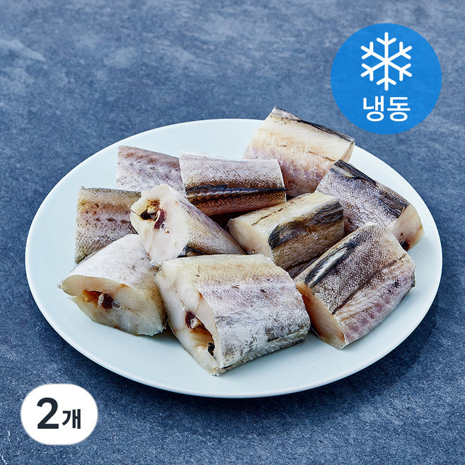 속초에서 건조한 절단 코다리 (냉동), 2개, 1kg