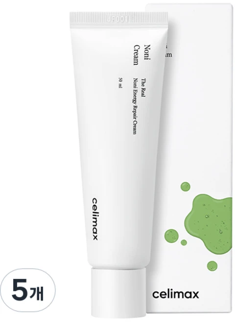 셀리맥스 더 리얼 노니 에너지 리페어 크림, 50ml, 5개 - 쿠팡