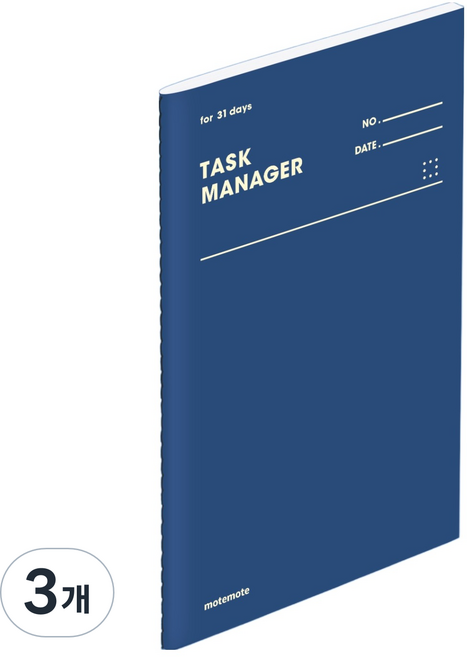모트모트 태스크 매니저 31DAYS 스터디 플래너, 미라클 오션, 3개