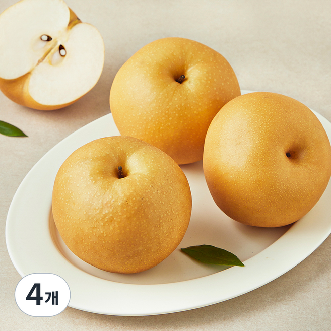 나주배원예농업협동조합 당도선별 신고배, 4개, 1.5kg(3입)