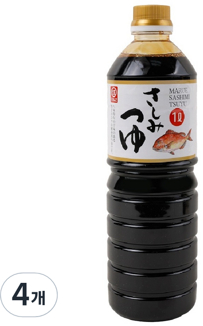 마루에 사시미 쓰유, 4개, 1L