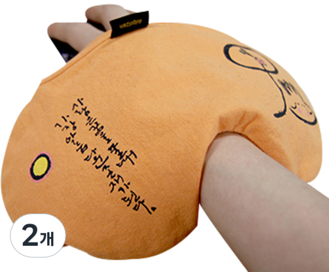 들꽃잠 초롱눈 온열찜질팩, 2개